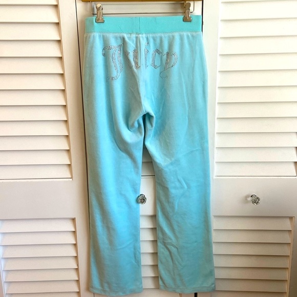 Juicy Couture velour track pants 💎🩵 - Picture 4 of 13